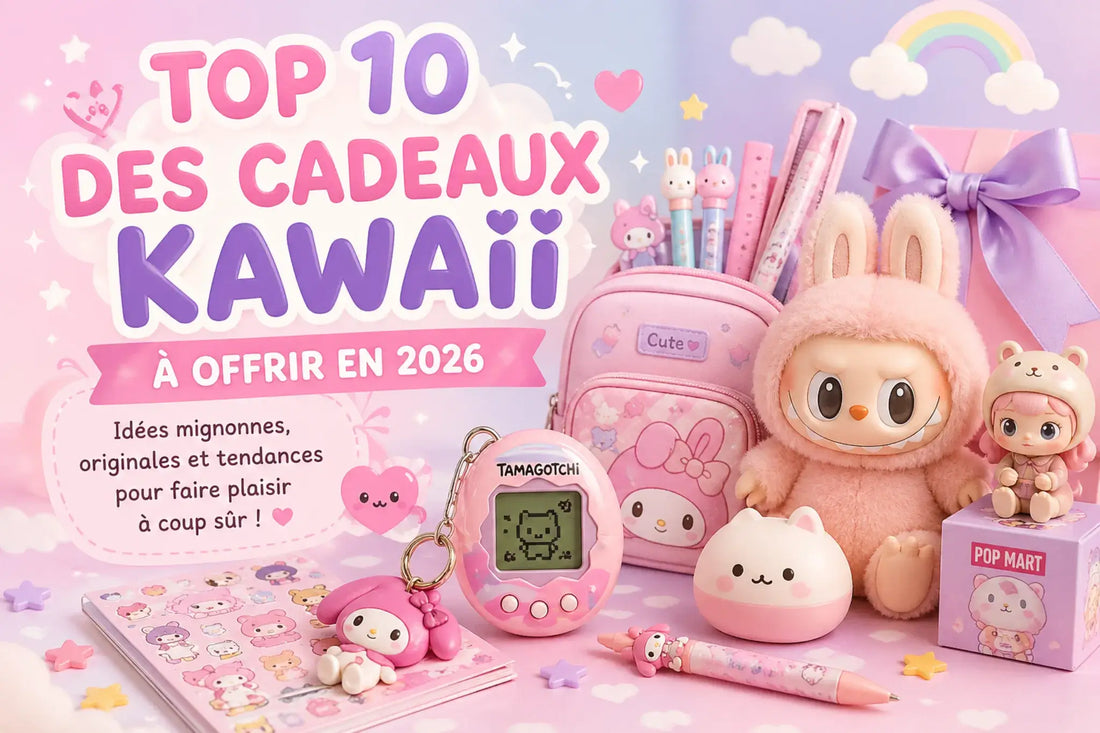 top cadeaux kawaii 2026 idees mignonnestop cadeaux kawaii 2026 idees mignonnes