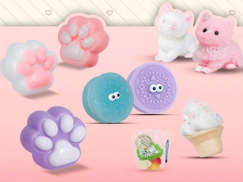 squishy kawaii de qualité