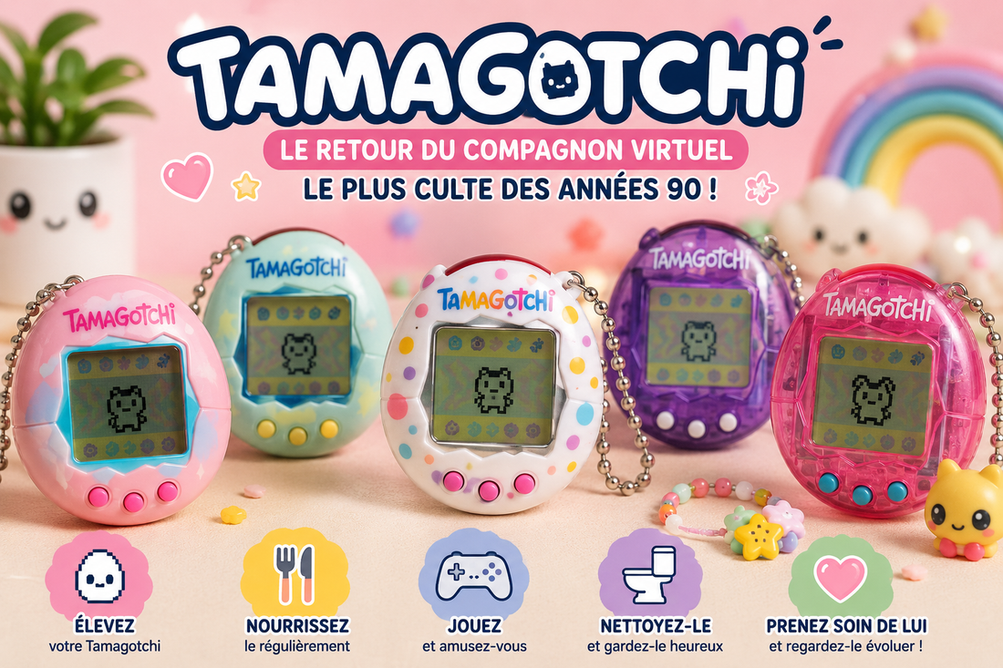 Tamagotchi original - compagnon virtuel japonais des années 90