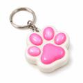 Porte-clés Squishy Patte de Chat Kawaii rose, doux et agréable à presser, accessoire anti-stress original.