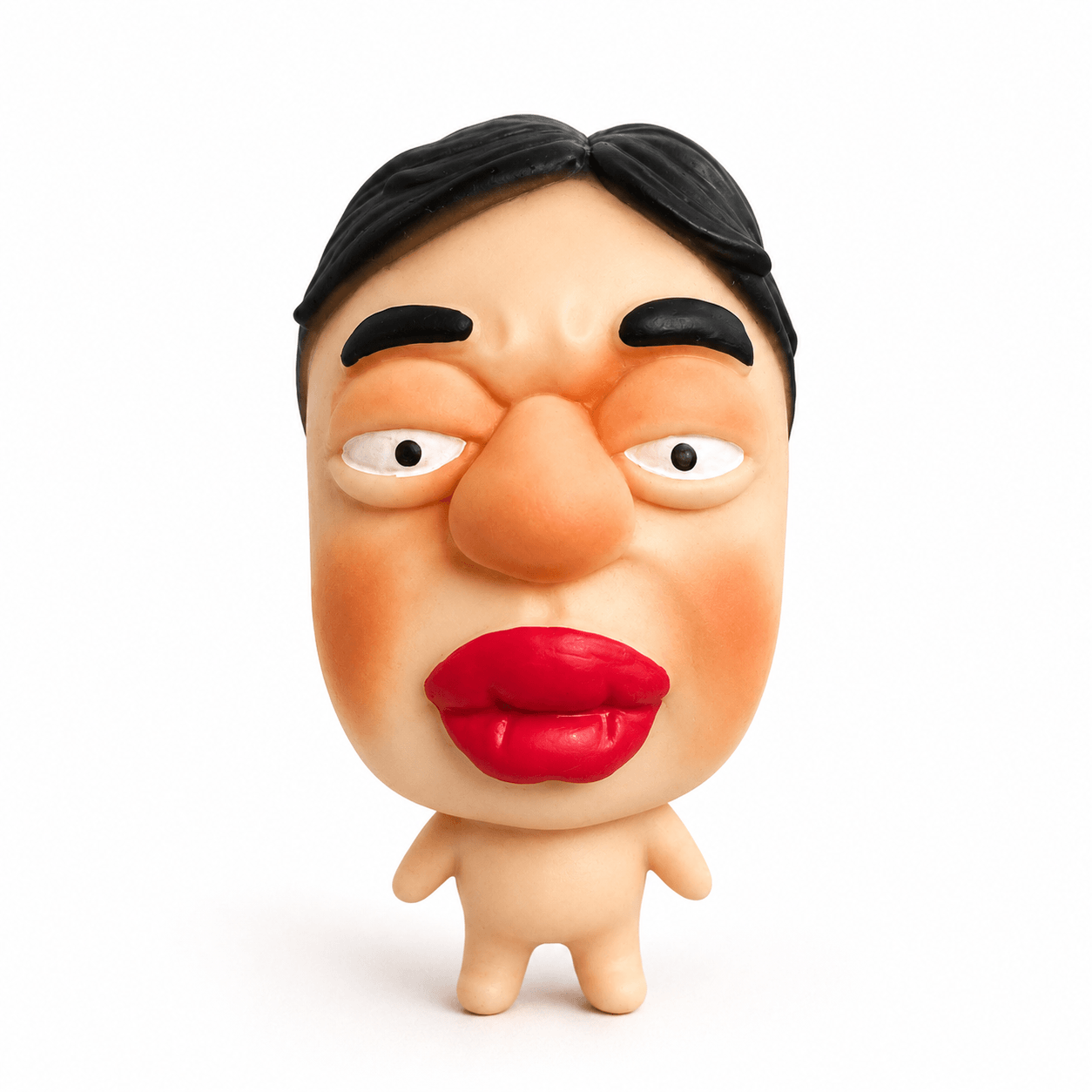 Squishy Funny Lips Anti-Stress en forme de lèvres amusantes, jouet anti-stress doux et moelleux.
